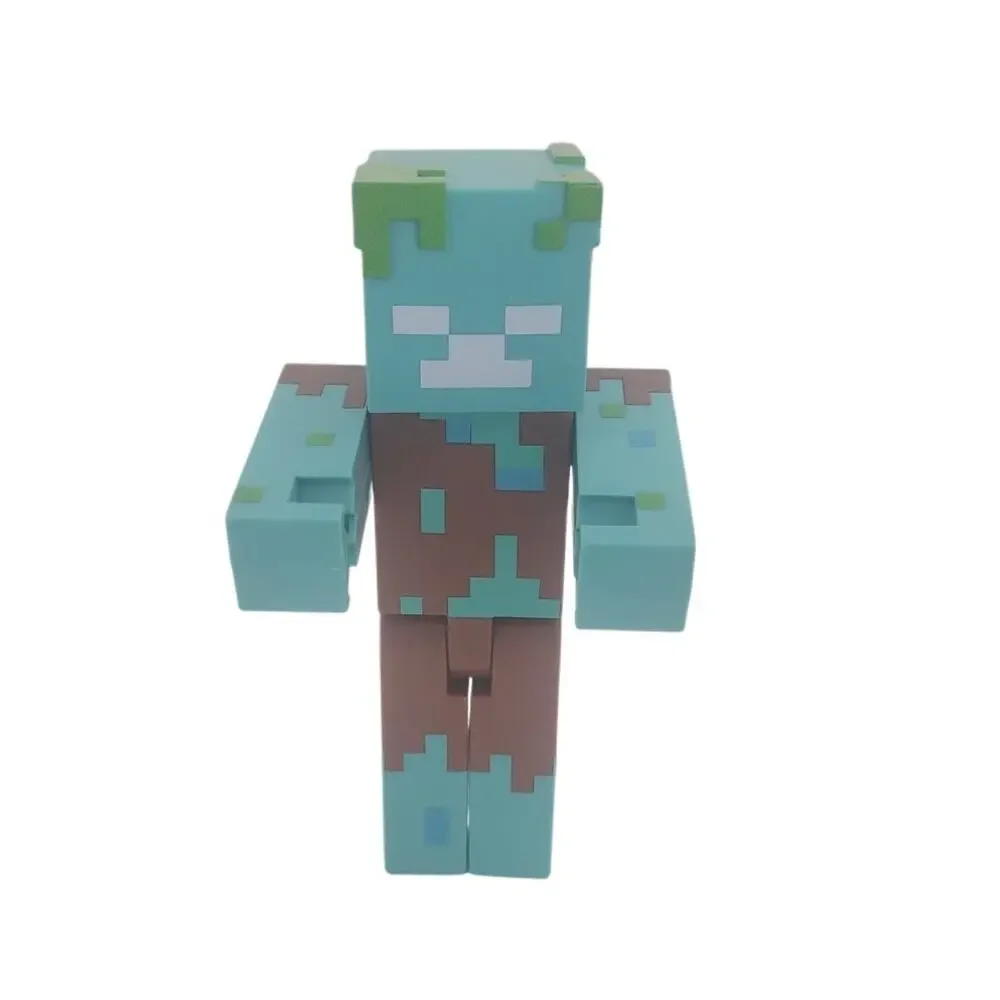 Minecraft creeper standing moveable figure